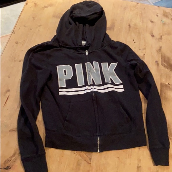 Victoria’s Secret Pink zipper Sweatshirt Sz S - Picture 9 of 9